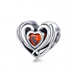 Talisman argint Red Heart